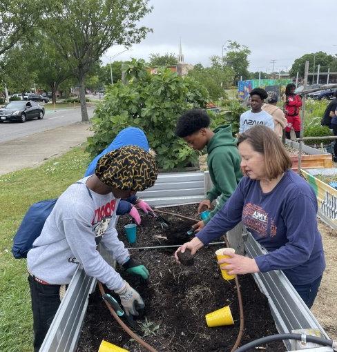 Teens with a Purpose Garden